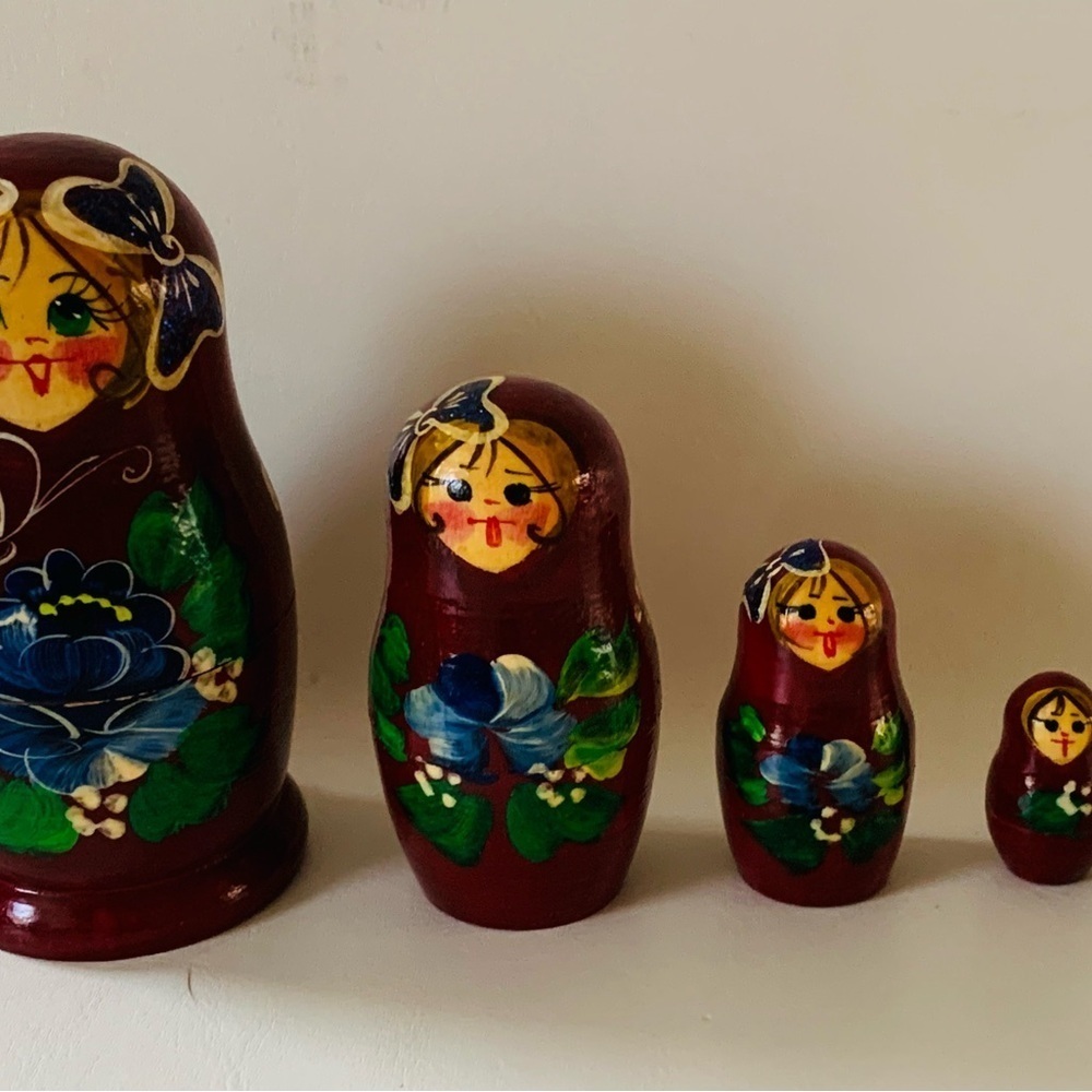 Nesting Dolls matryoshka handcrafted